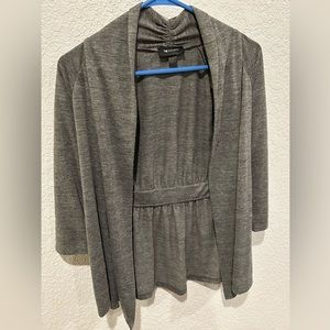 Gray Cardigan
